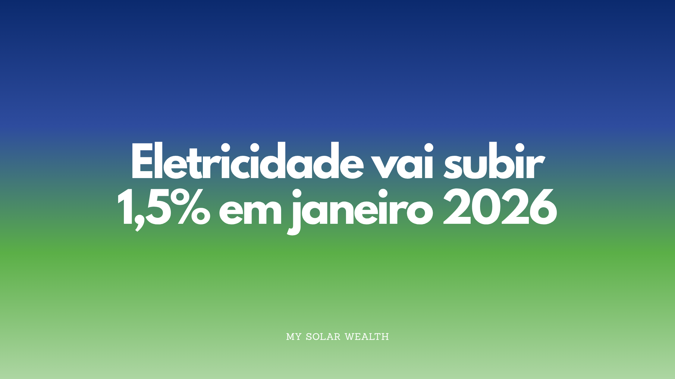 Eletricidade vai subir 1,5% em janeiro. O que significa para as empresas?